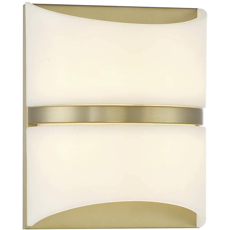 Velaux LED 17.5 inch Soft Brass Wall Sconce Wall Light